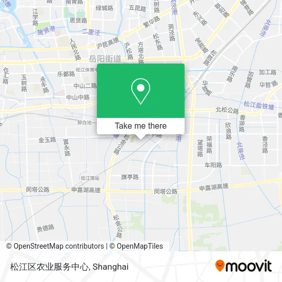 松江区农业服务中心 map