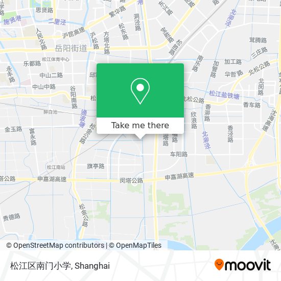 松江区南门小学 map
