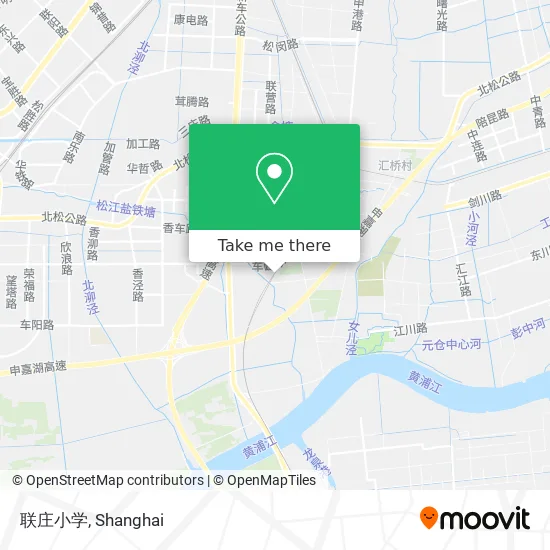 联庄小学 map