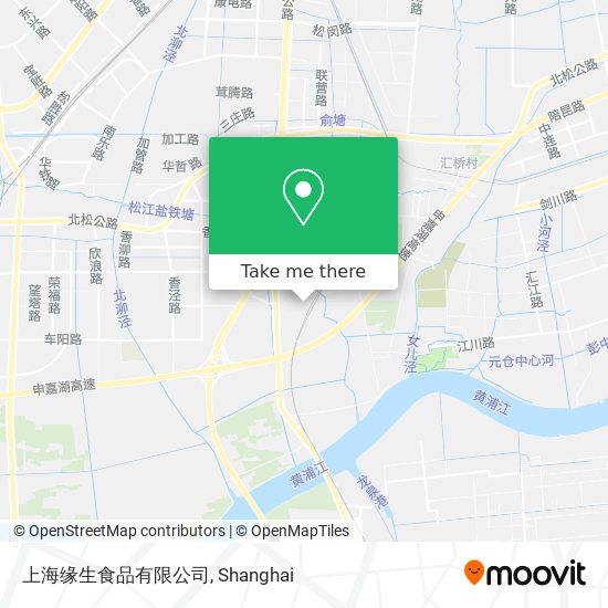 上海缘生食品有限公司 map