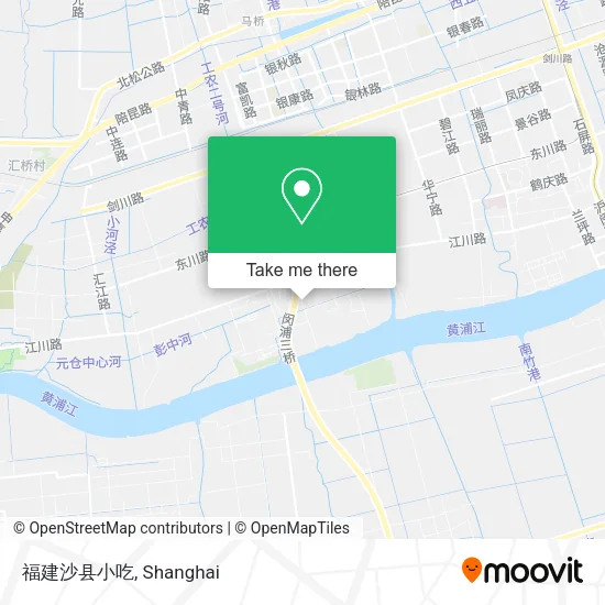 福建沙县小吃 map
