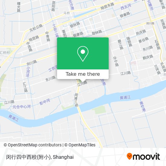 闵行四中西校(附小) map