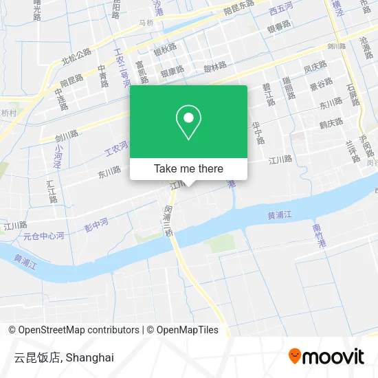云昆饭店 map