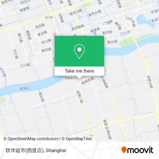 联华超市(西渡店) map