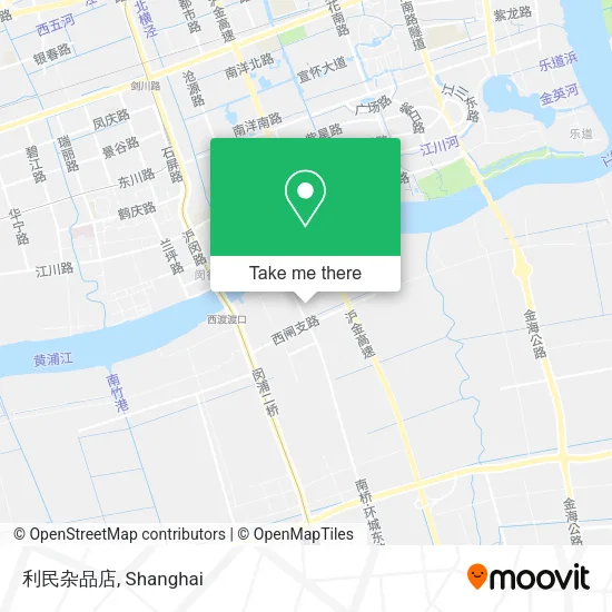利民杂品店 map