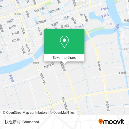 扶栏新村 map