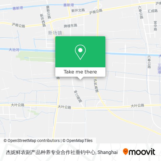 杰妮鲜农副产品种养专业合作社垂钓中心 map