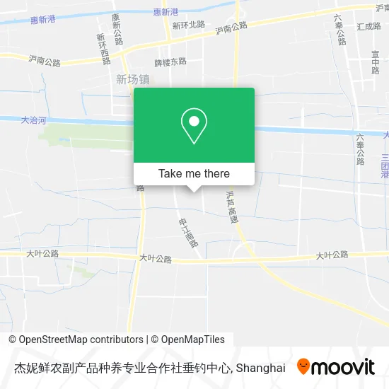 杰妮鲜农副产品种养专业合作社垂钓中心 map