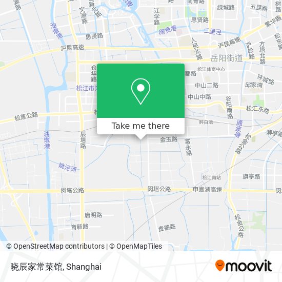 晓辰家常菜馆 map