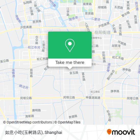 如意小吃(玉树路店) map
