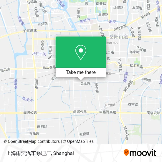 上海雨奕汽车修理厂 map