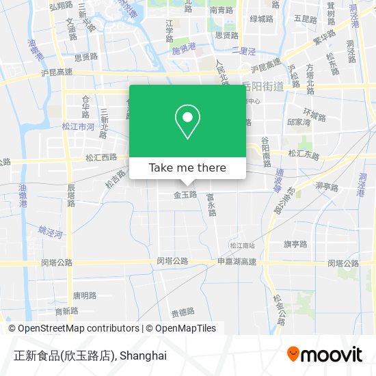 正新食品(欣玉路店) map