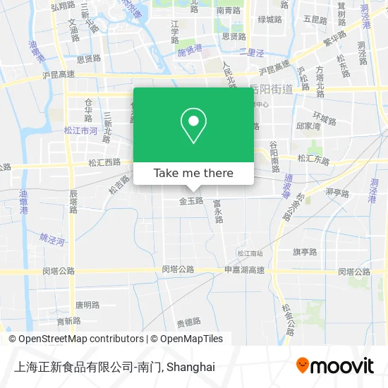 上海正新食品有限公司-南门 map