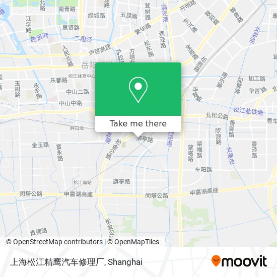 上海松江精鹰汽车修理厂 map