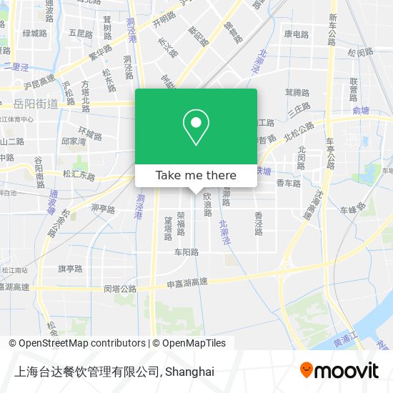 上海台达餐饮管理有限公司 map