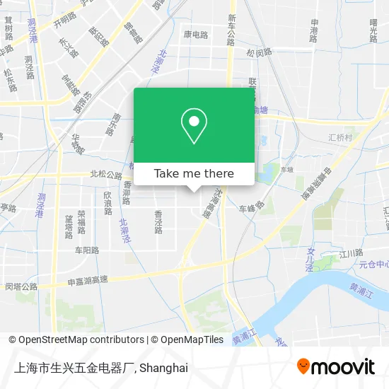 上海市生兴五金电器厂 map