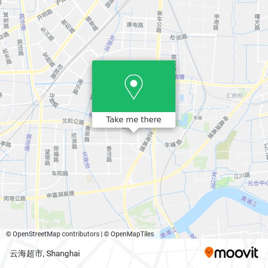 云海超市 map