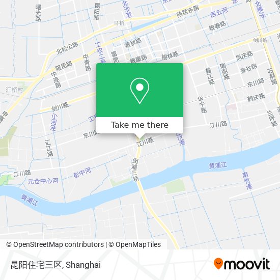 昆阳住宅三区 map