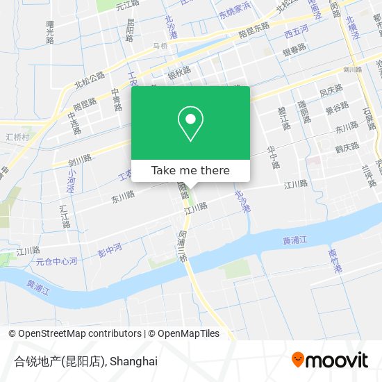 合锐地产(昆阳店) map