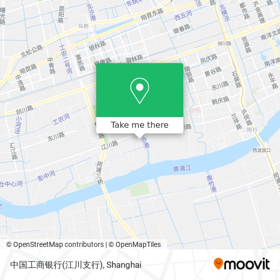 中国工商银行(江川支行) map