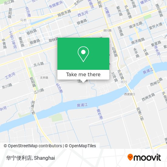 华宁便利店 map