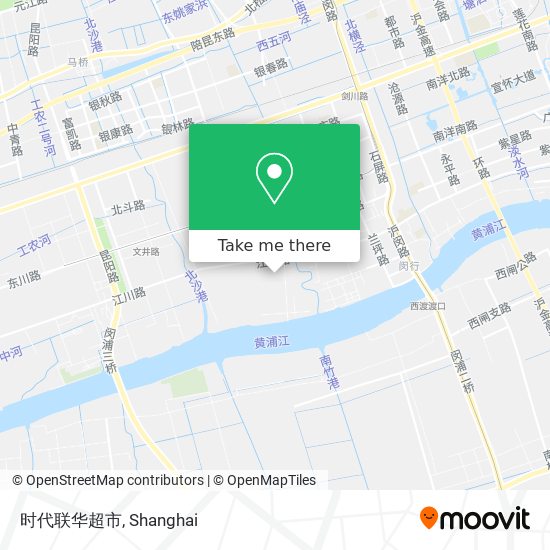 时代联华超市 map