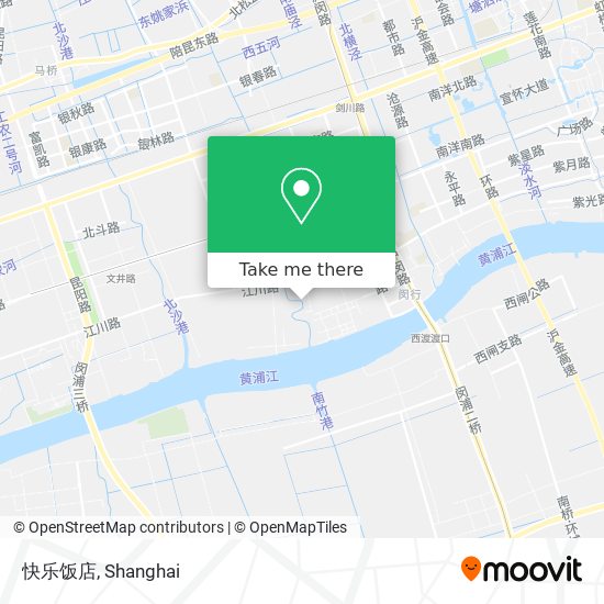 快乐饭店 map