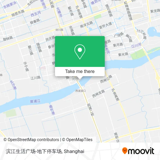 滨江生活广场-地下停车场 map