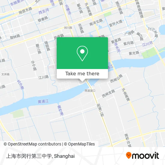 上海市闵行第三中学 map