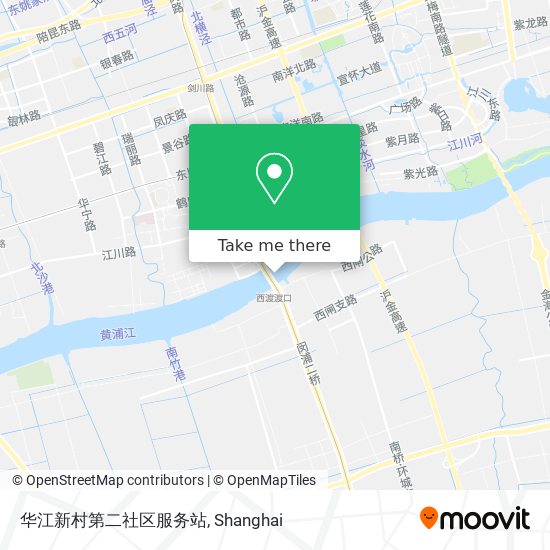 华江新村第二社区服务站 map