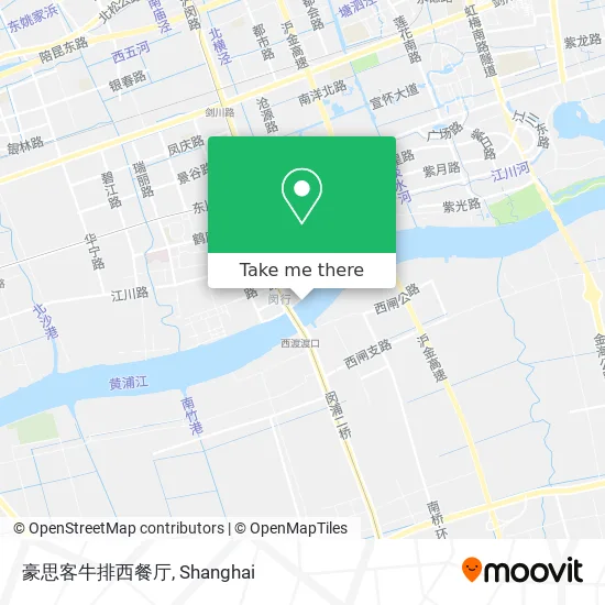 豪思客牛排西餐厅 map