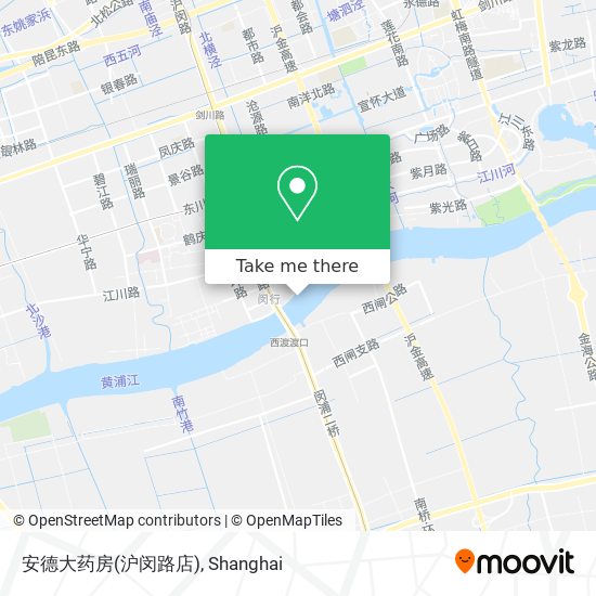 安德大药房(沪闵路店) map