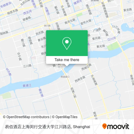 易佰酒店上海闵行交通大学江川路店 map