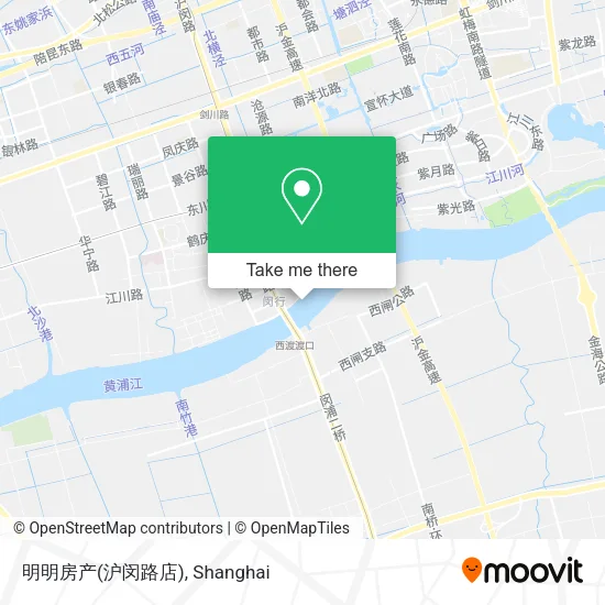 明明房产(沪闵路店) map