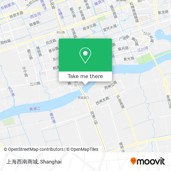 上海西南商城 map