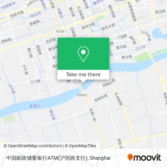 中国邮政储蓄银行ATM(沪闵路支行) map