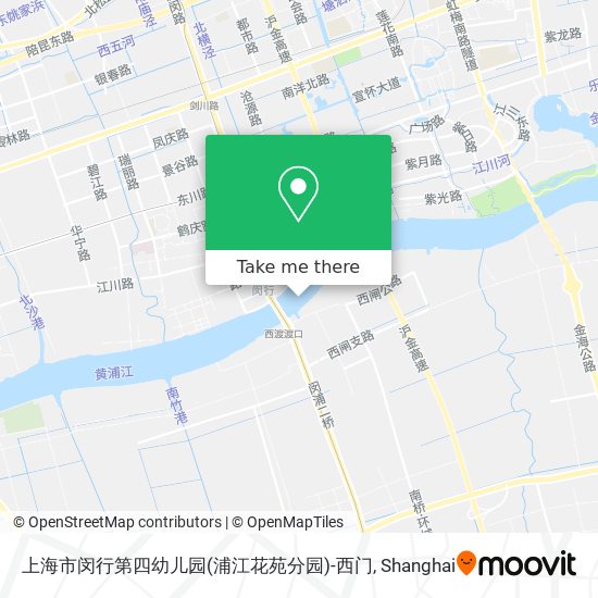 上海市闵行第四幼儿园(浦江花苑分园)-西门 map