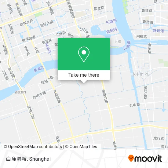 白庙港桥 map