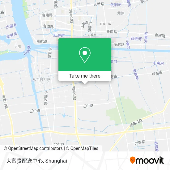 大富贵配送中心 map