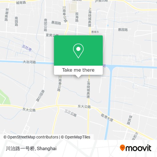 川治路一号桥 map