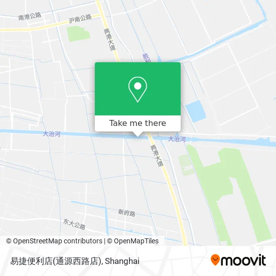 易捷便利店(通源西路店) map