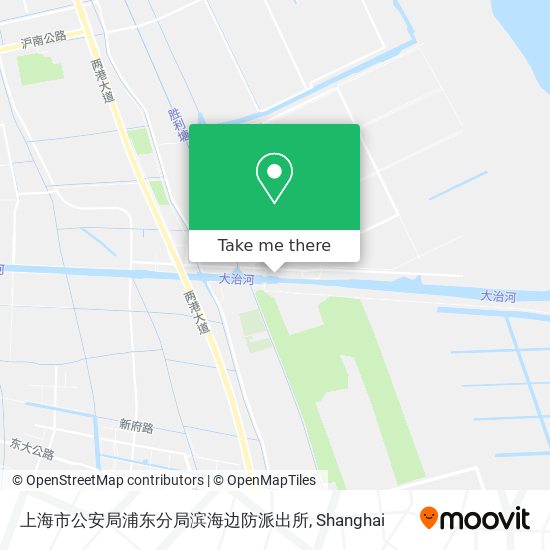 上海市公安局浦东分局滨海边防派出所 map