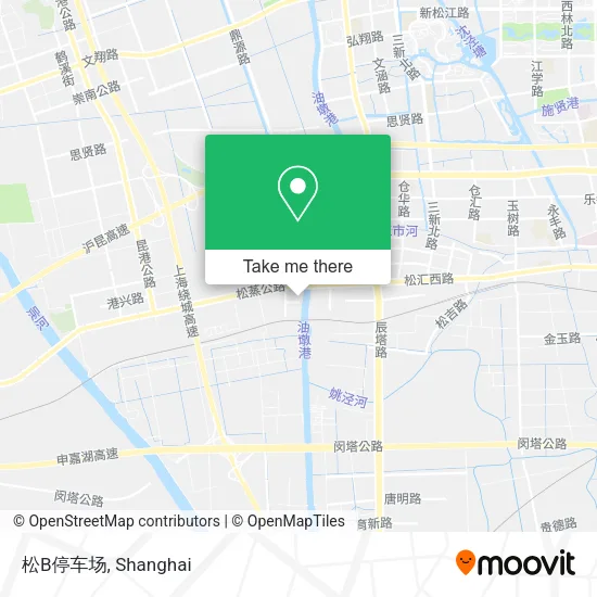 松B停车场 map