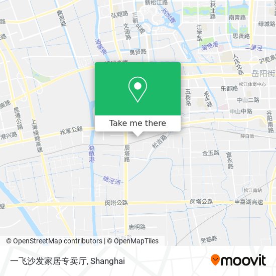 一飞沙发家居专卖厅 map