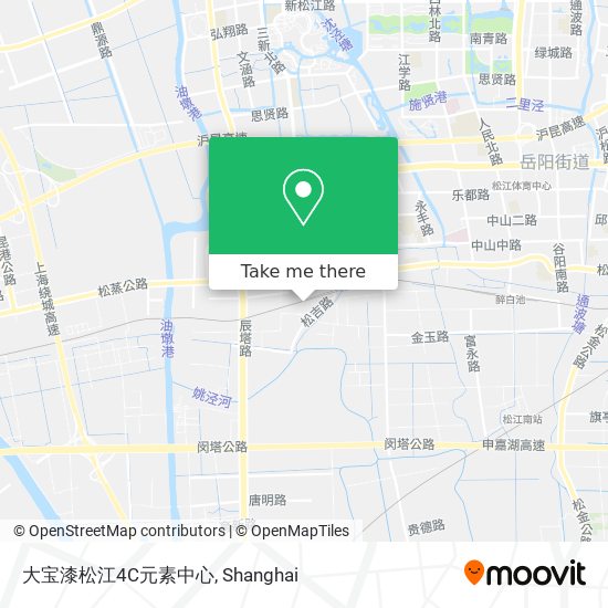 大宝漆松江4C元素中心 map