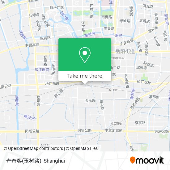 奇奇客(玉树路) map