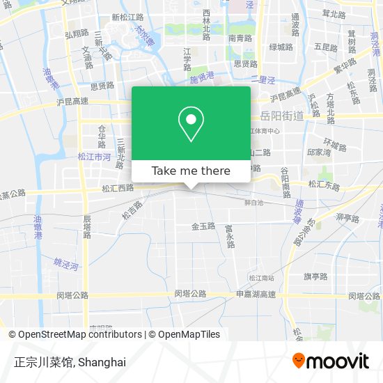 正宗川菜馆 map