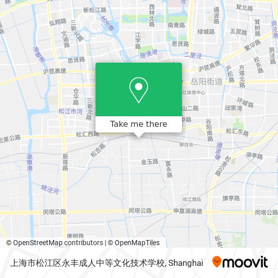 上海市松江区永丰成人中等文化技术学校 map