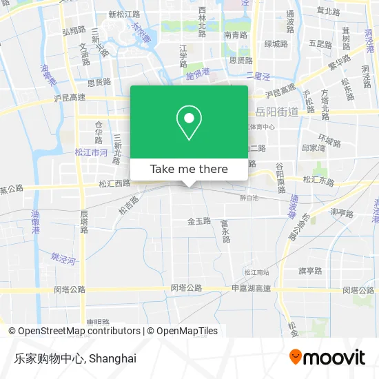 乐家购物中心 map