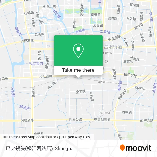 巴比馒头(松汇西路店) map